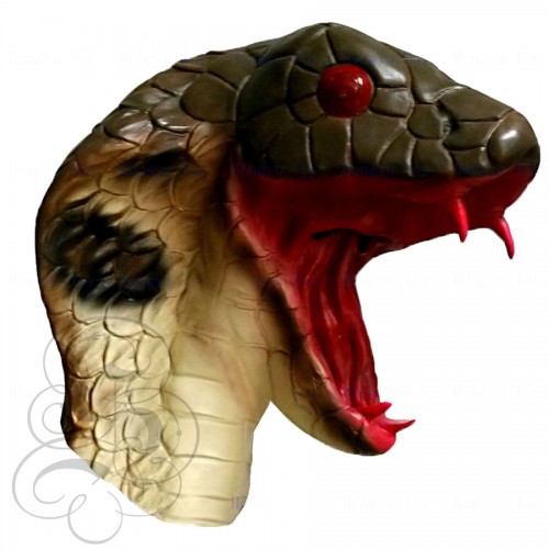 Latex Snake Mask Animal Overhead Party Mask